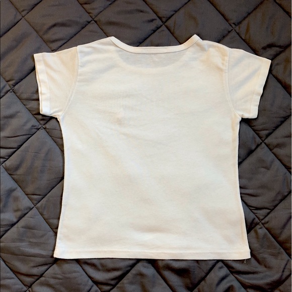 White t-shirt from Brandy Melville. - Picture 4 of 4